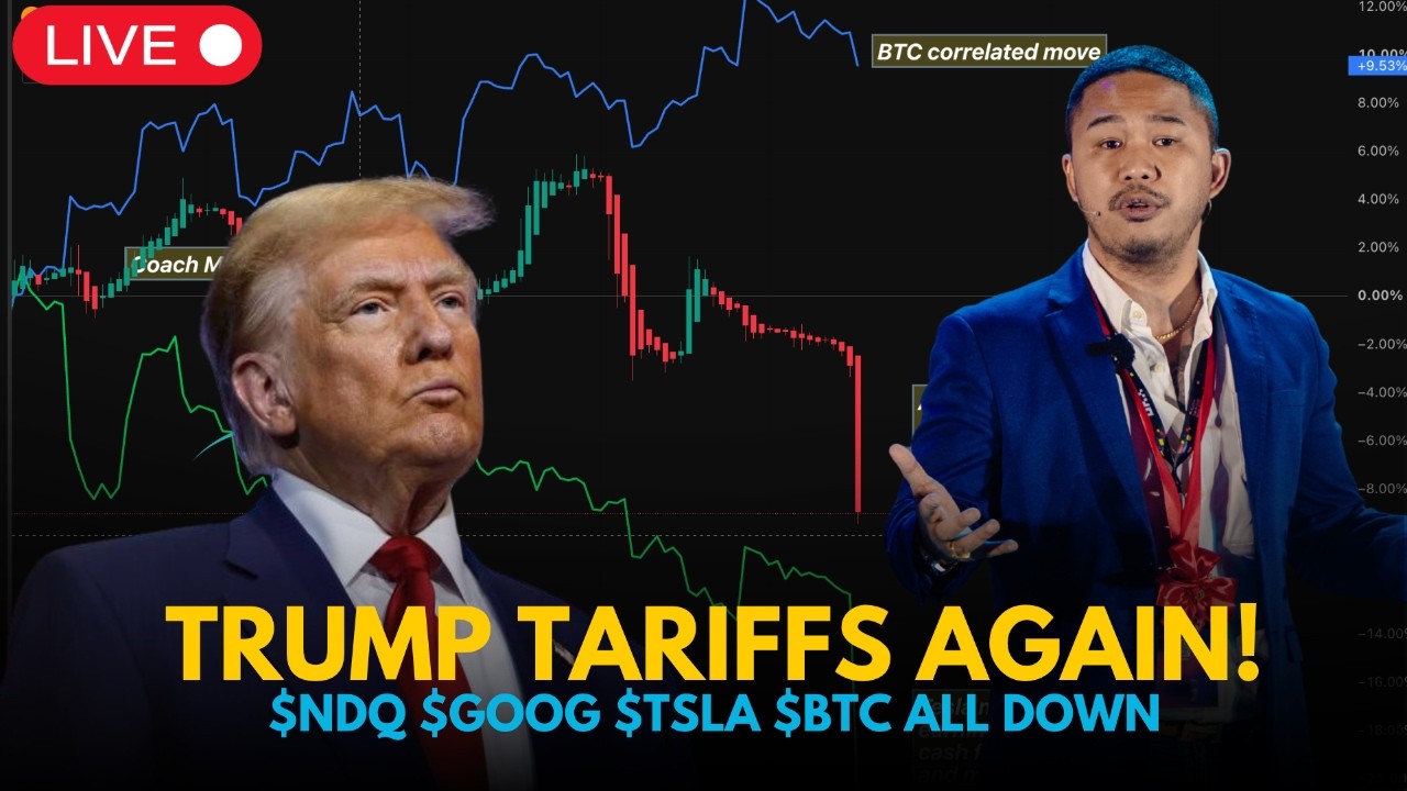 LIVE ANALYSIS and CHARTING: Trump's New Tariffs Just Shocked the Market! Buy, Sell, or Wait?