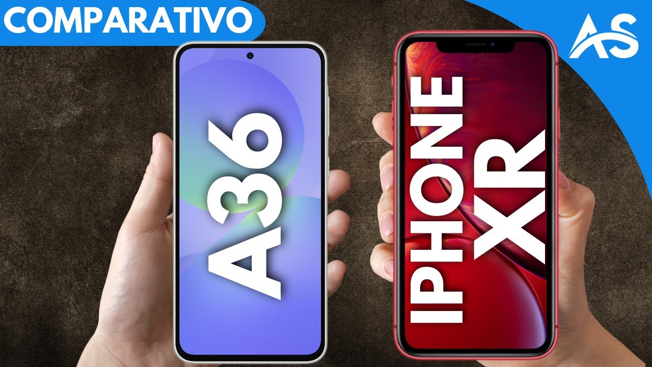 Samsung A36 vs iPhone XR - Comparativo