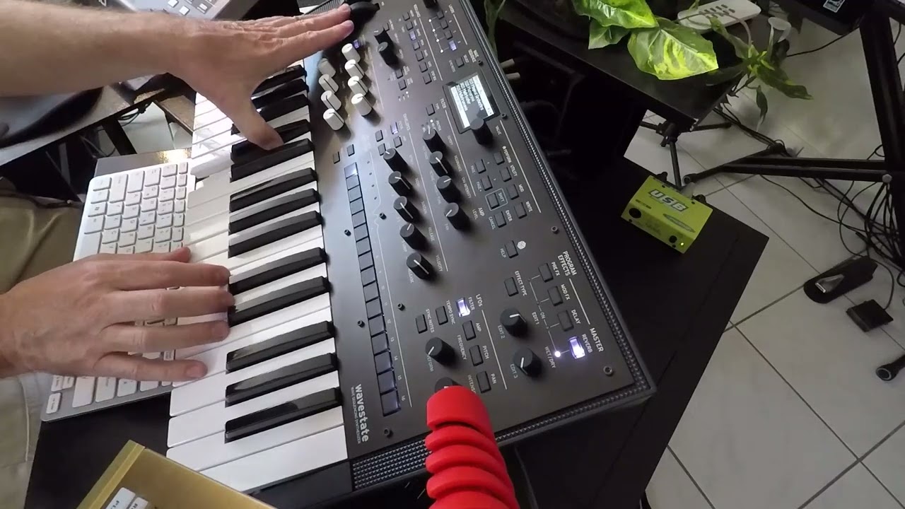 Korg Wavestate | Just playing, no talking for 9:40 minutes