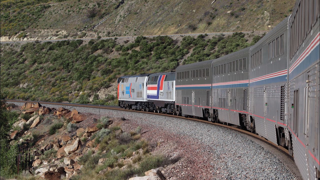 04/17/2022 Railfanning Flagstaff Feat. 50th Anniv. Duo w/ AMTK 161 & AMTK 160, UP, H1s & More!