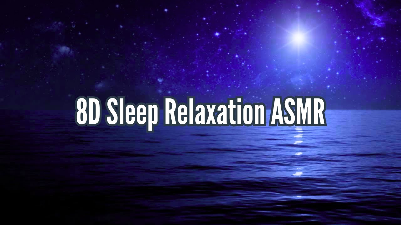 8D Sleep Meditation with Ocean Waves | 1 Hour ASMR for Deep Relaxation & Healing
