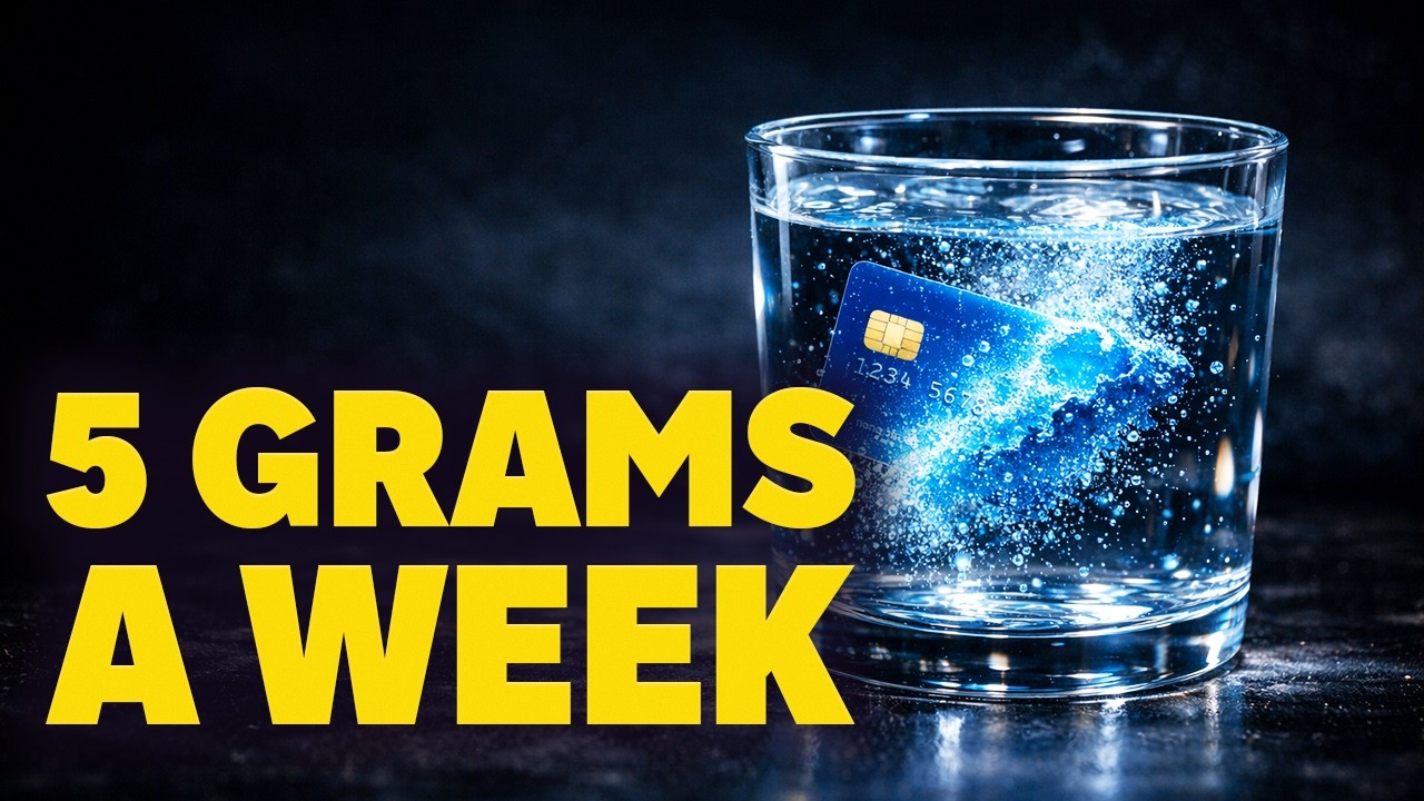 You Are Drinking a Credit Card. Every Week.