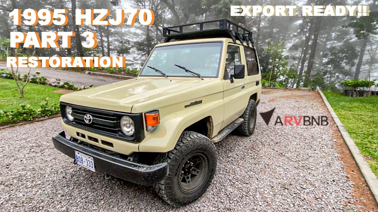 1995 HZJ70 Toyota Land Cruiser Restoration PT 3