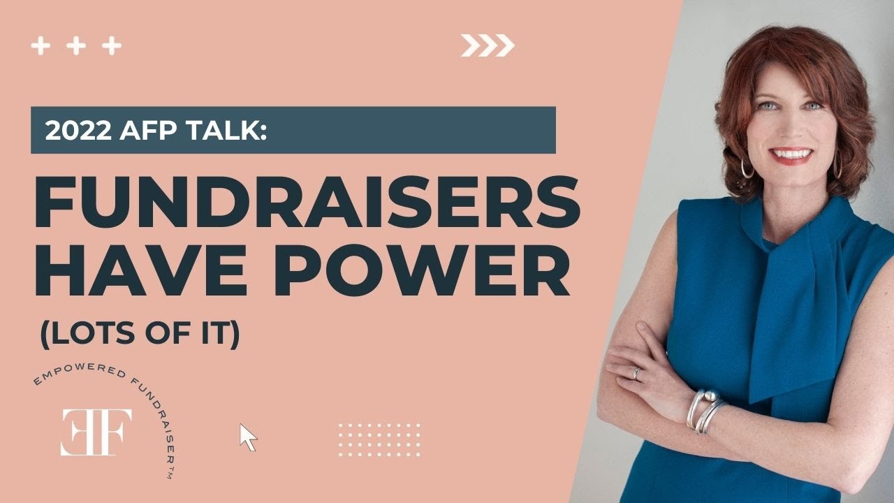 Fundraisers Have Power, Too! It's Not Just For Donors Anymore.