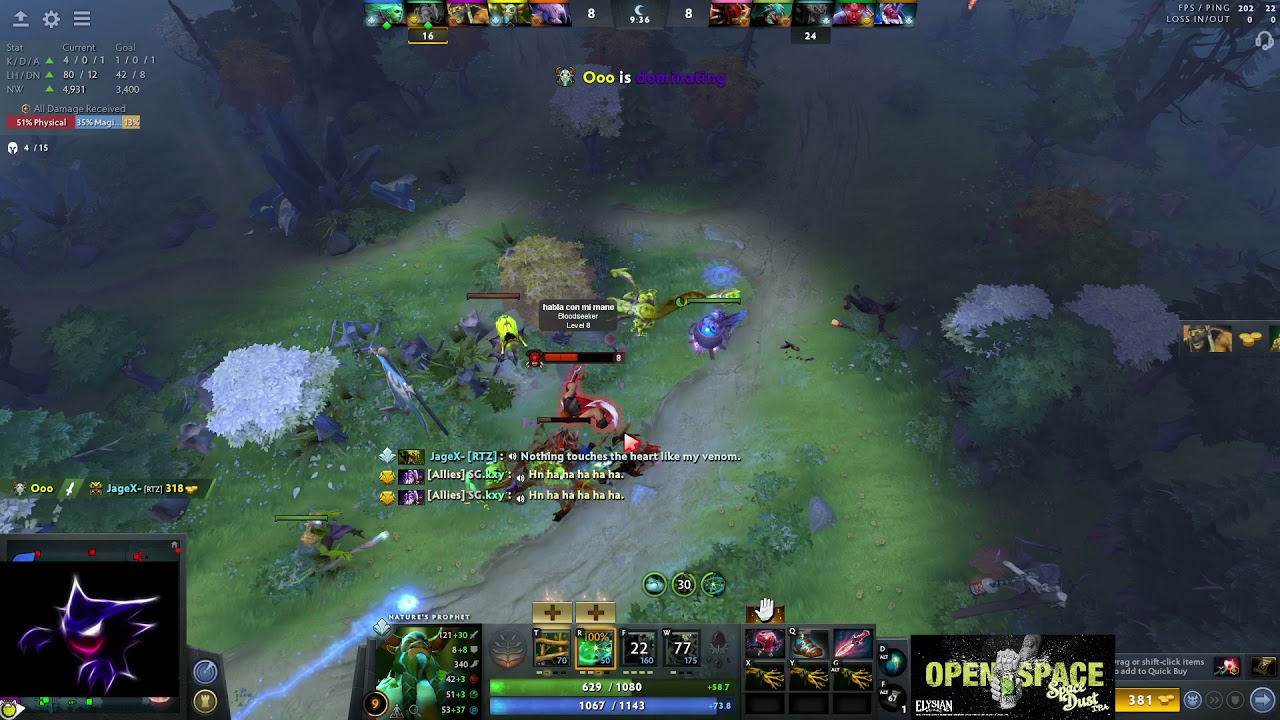 Arteezy Natures Prophet outplays them all
