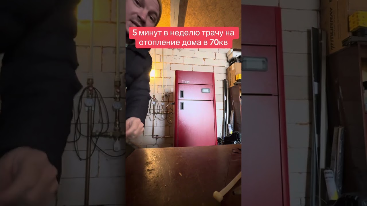 Чистка пеллетного котла Thermomont Toby 12