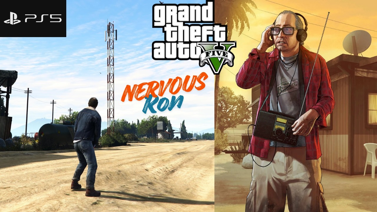 GTA 5 PS5 - Mission 18: Nervous Ron | Full Mission Gameplay [60FPS]