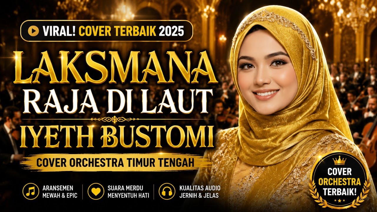 🔴VIRAL!!! THE BEST LAKSMANA RAJA DI LAUT - IYETH BUSTOMI COVER ORKESTRA TIMUR TENGAH‼️💫⭐