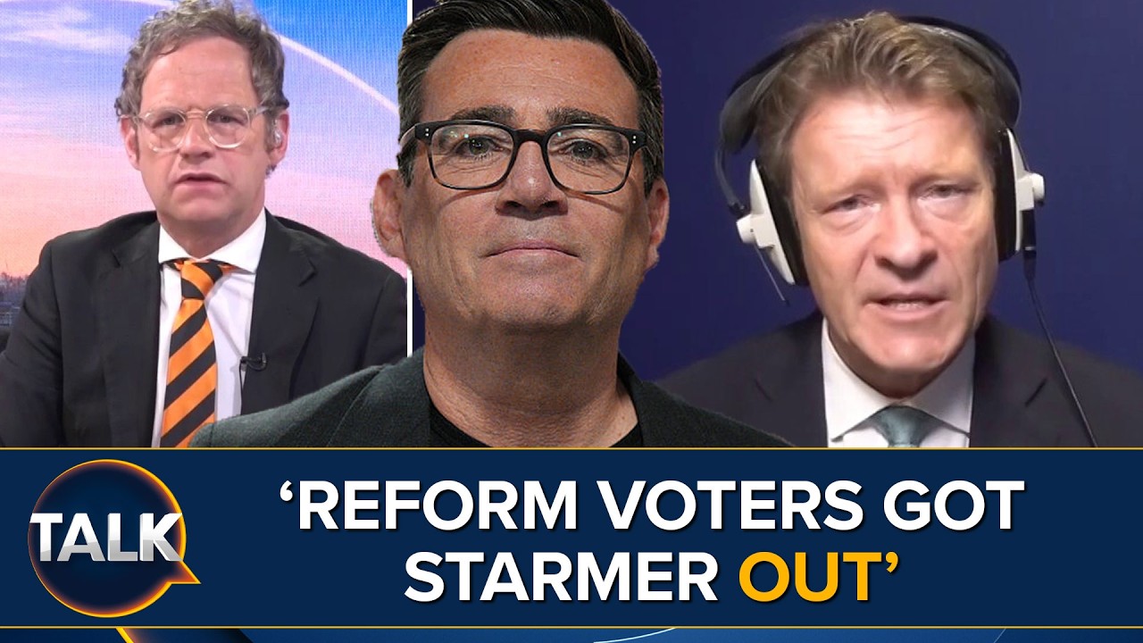 &lsquo;Reform Voters Voted Burnham To GET STARMER OUT&rsquo; | Richard Tice' Bombshell Claim