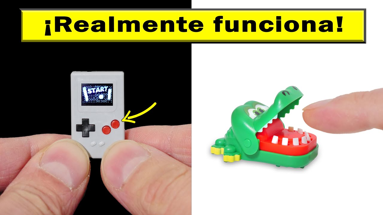 Compré los juegos más pequeños del mundo