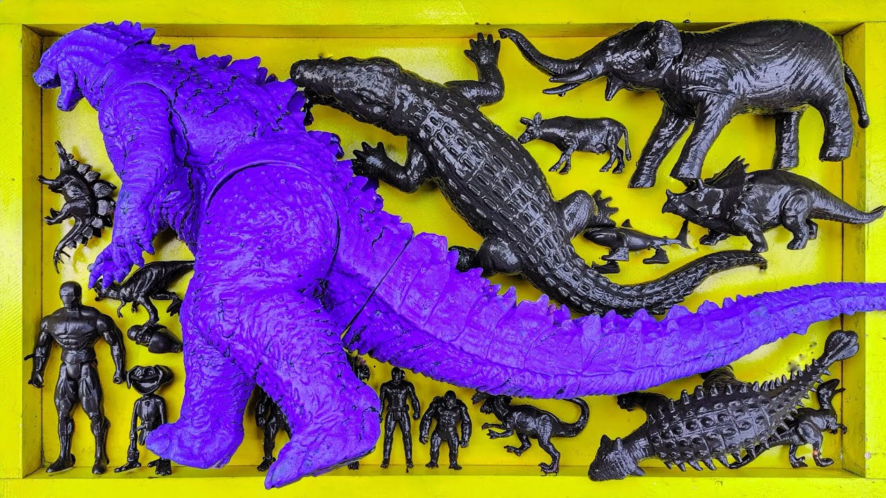 Dinosaurus Jurassic World Dominion: T-rex/ Brachiosaurus/ Skibidi/ Spider-Man/ KingKong/ KingGidorah