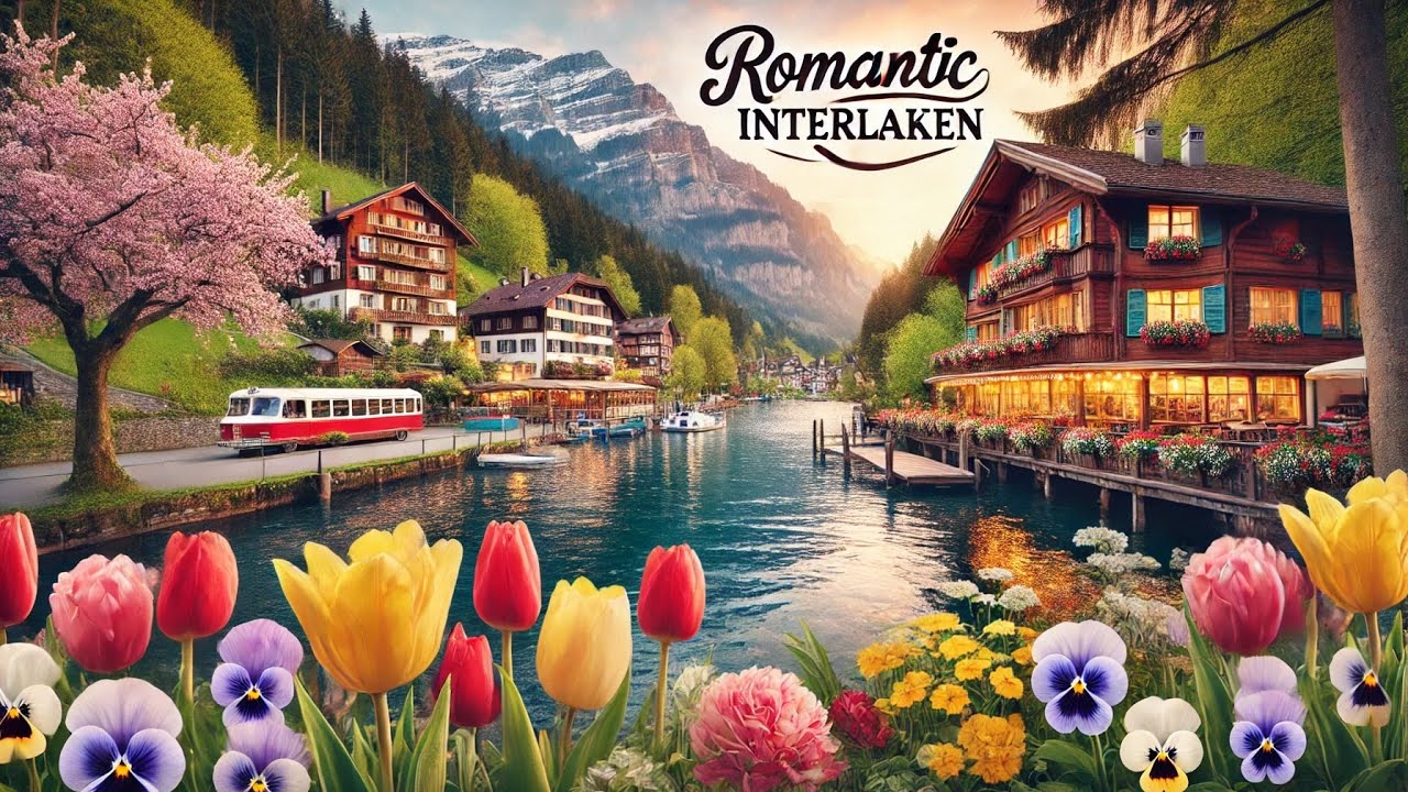 A Spring Journey Through Interlaken, Switzerland 🇨🇭