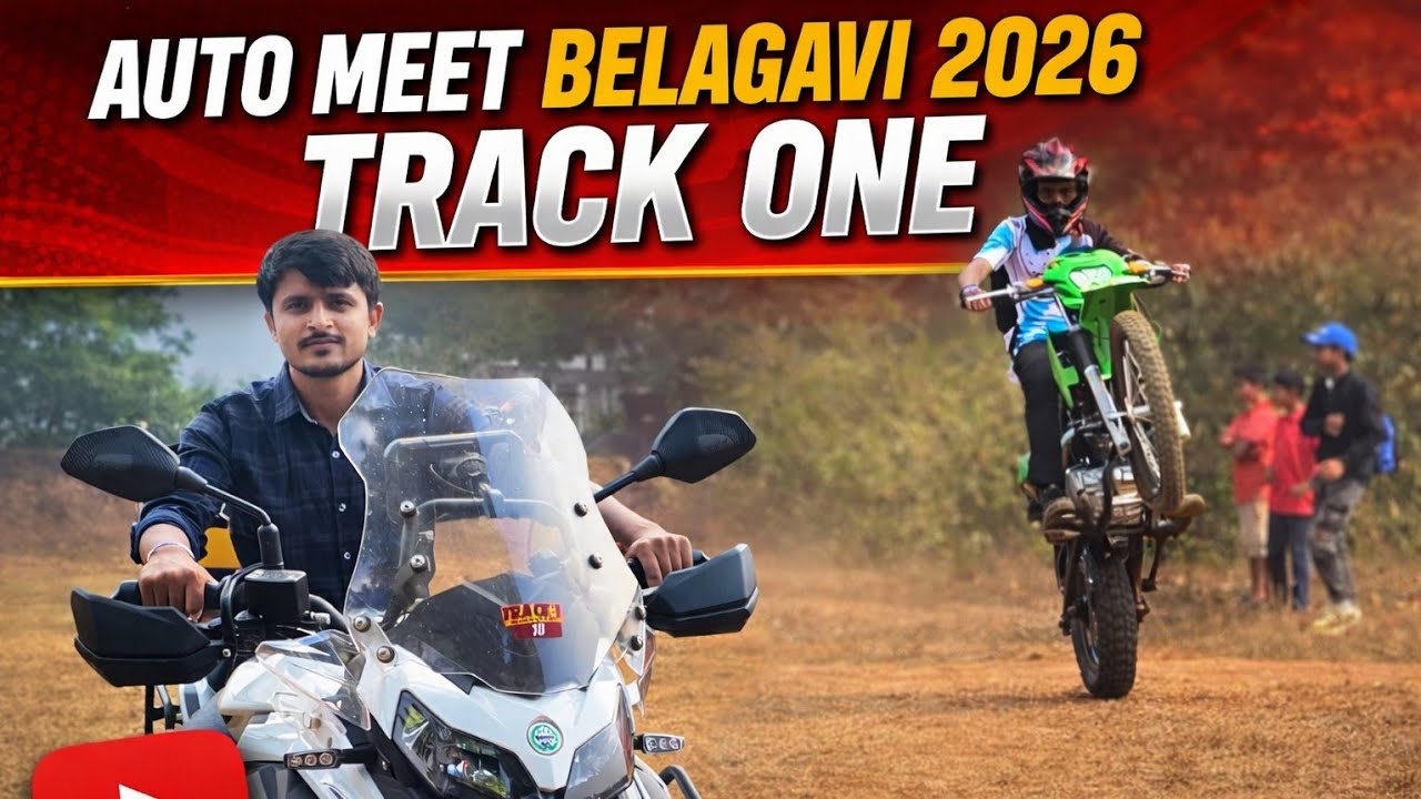 AUTO MEET I BELAGAVI I TRACK 1 I OFF-ROAD I 2026 I BIKE STUNTS I VLOGS I