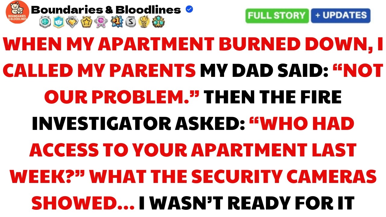 After My Apartment Burned, My Parents Said “Not Our Problem” — Until Investigators Found the Truth