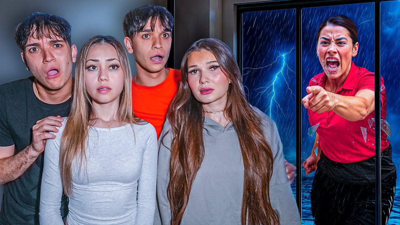 MEAN LADY RUINED OUR SLEEPOVER!