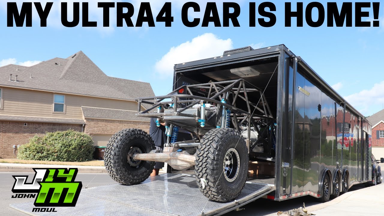 Ultra4 Racing IFS Race Car Build Part 3:  Picked up car from Jimmy's 4x4! KOH2020 Fabrication