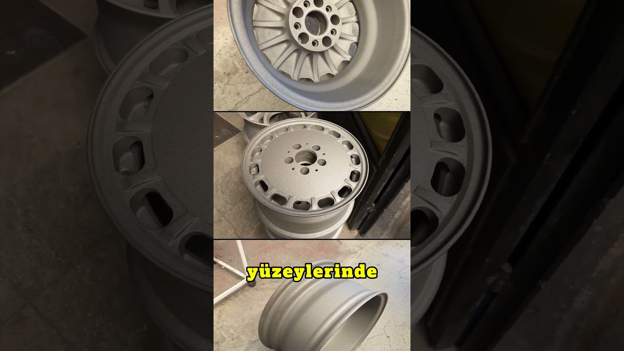 Jant Boyama ve Kumlama Nasil Yapılır? T&uuml;m Detaylarıyla. #reklam ve #işbirliği