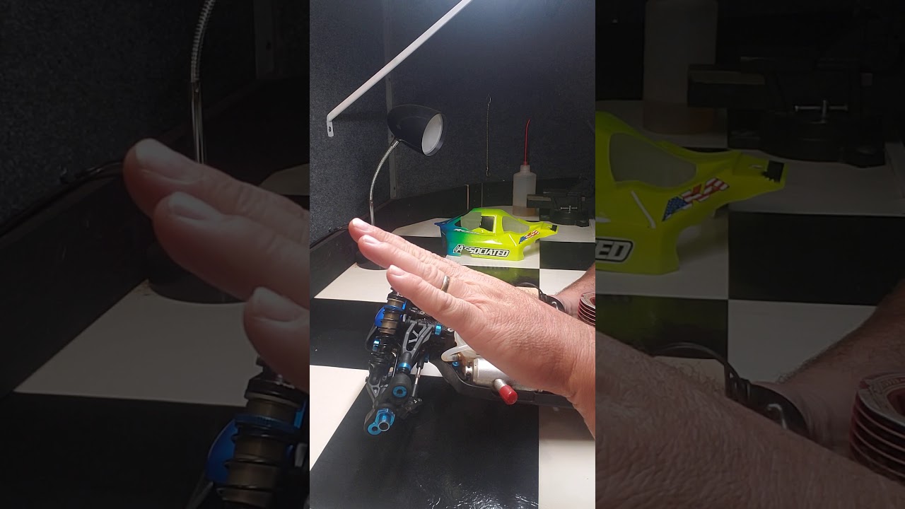RC8B3.1 Front A Arm set up tips