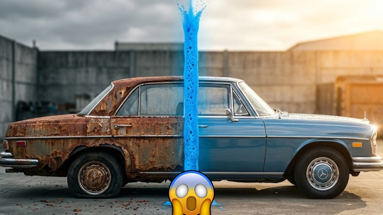 This Blue Foam Destroyed 40 Years of Rust in Under 2 Minutes 🤯