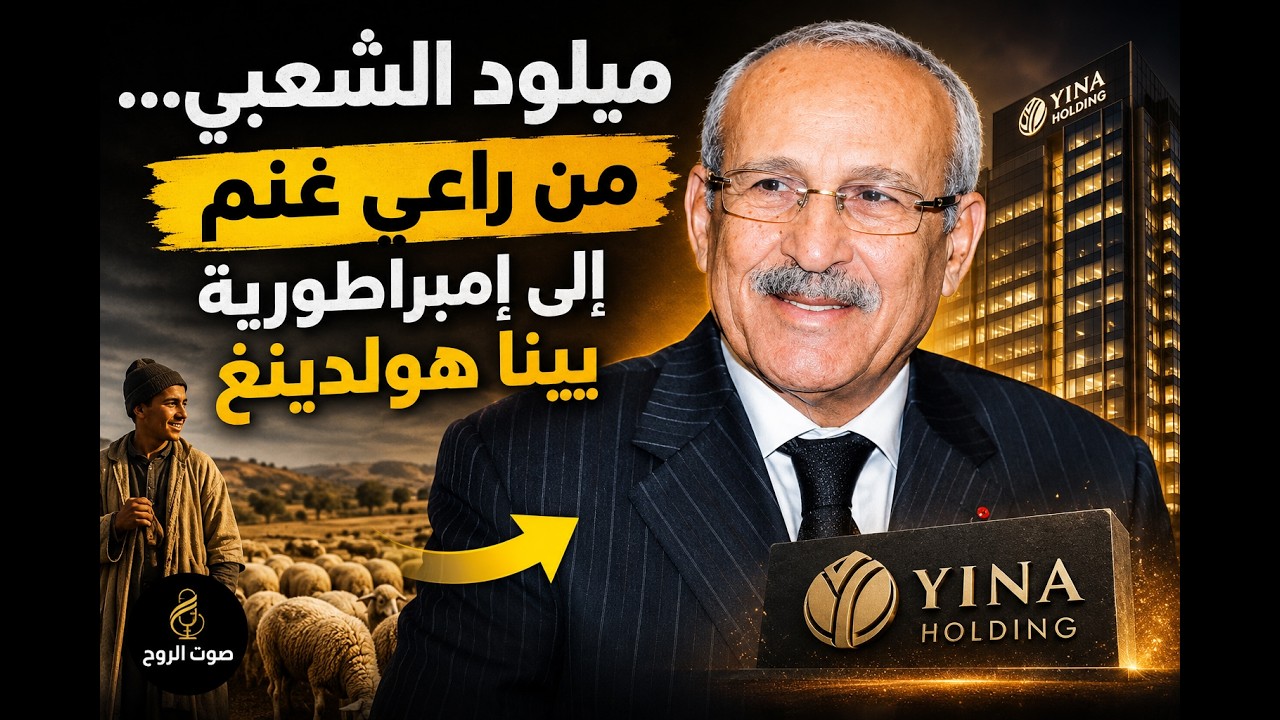 ميلود الشعبي… من راعي غنم إلى إمبراطورية يينا هولدينغ