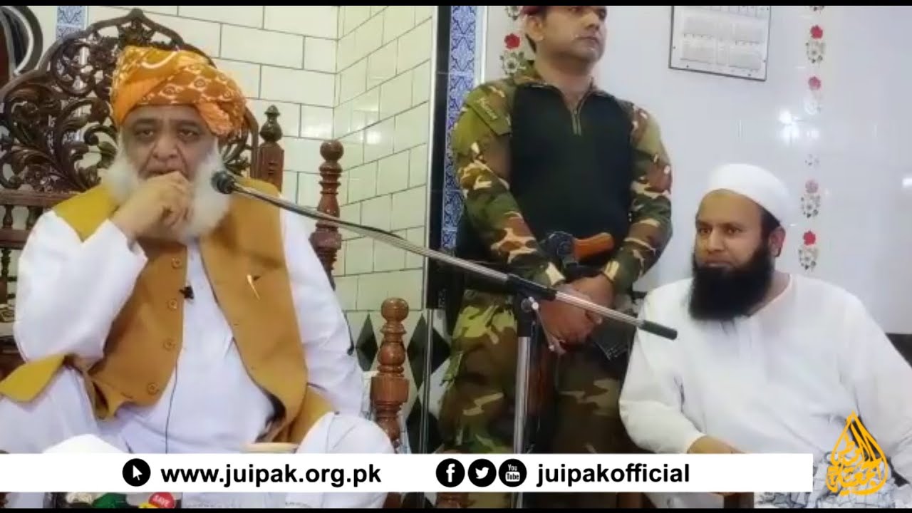 Maulana Fazal ur Rehman Speech in Jamia Ashrafia Mankot Multan 03-07-2020