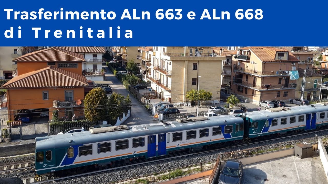 Transiti di ALn 663 e ALn 668 sulla Roma - Firenze