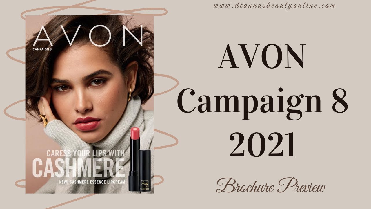 Get a Sneak Peek of the Avon Campaign 8 Brochure for 2021