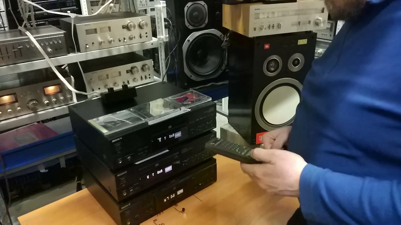 В бой идут одни Соньки! SONY CDP-333esA & CDP-333esJ & XA3ES Yamaha NS-500Ma TA-F5