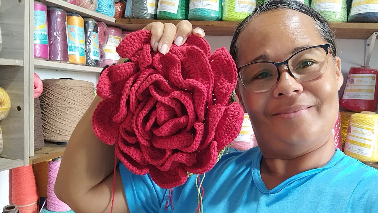 tem crochê e variedades está ao vivo!😄