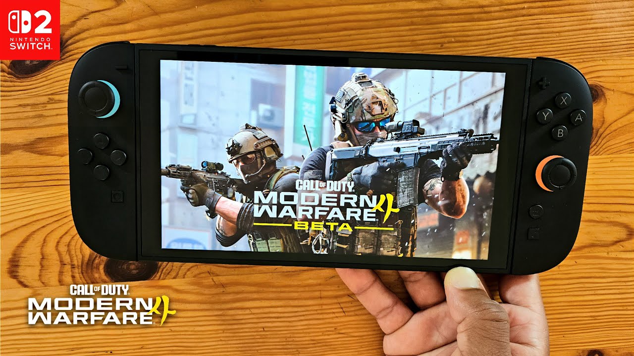 Call of Duty: Modern Warfare 4 Nintendo Switch 2 Gameplay 