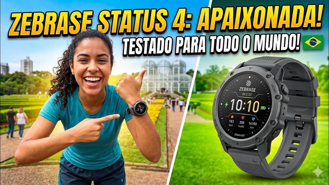 Como é O SMARTWATCH DEFINITIVO? Zeblaze Stratos 4: Testado e Aprovado #relogio 