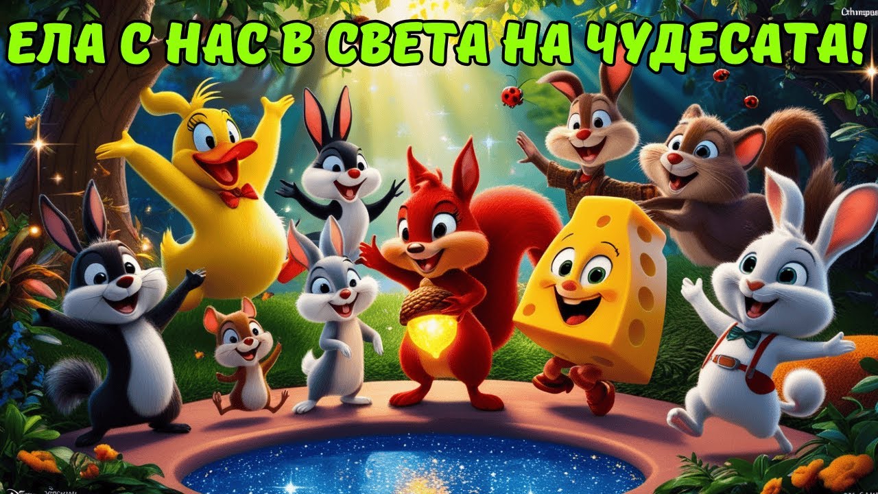 Свят на Чудеса 🦄🌈🐭| Забавен Музикален Микс От Детски Песнички🐶💓🐰