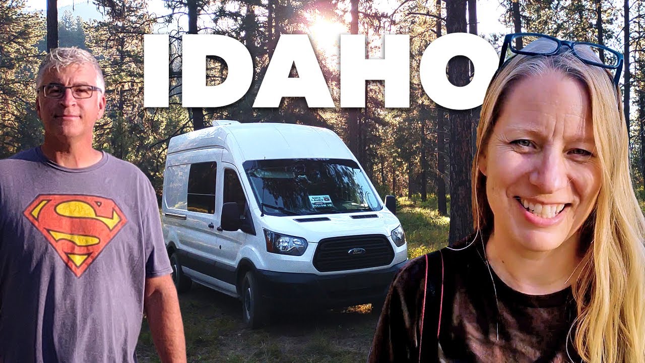 Free camping & van life from Columbia Falls to Coeur d’Alene (First time in Idaho!)