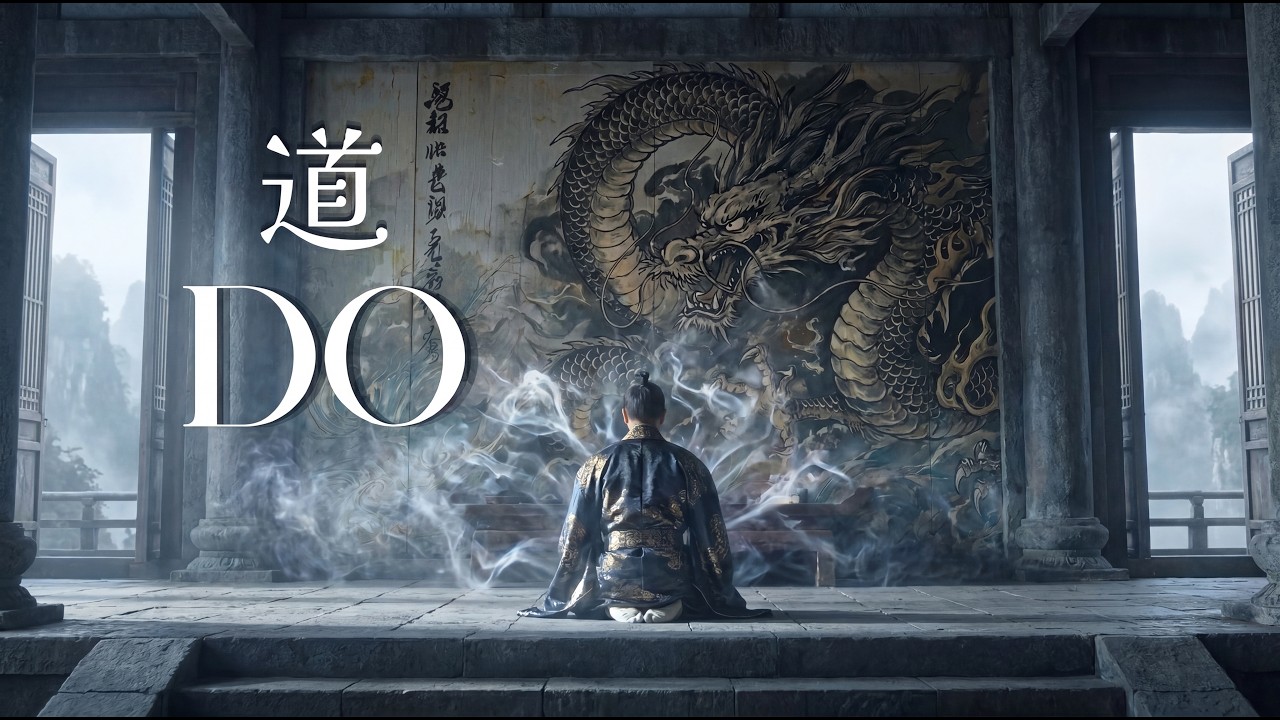 DO &mdash; 道 | Zen Meditation Music with Dragon Mural & Peaceful Japanese Ambient Soundscape