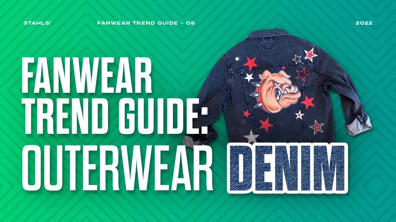 Гид по трендам Fanwear: стильные джинсовые куртки с термопереносом