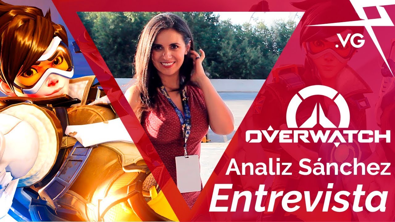 Entrevista con Analiz Sánchez 🎙️| Ella es Tracer de Overwatch y próximos juegos en Español | 📹
