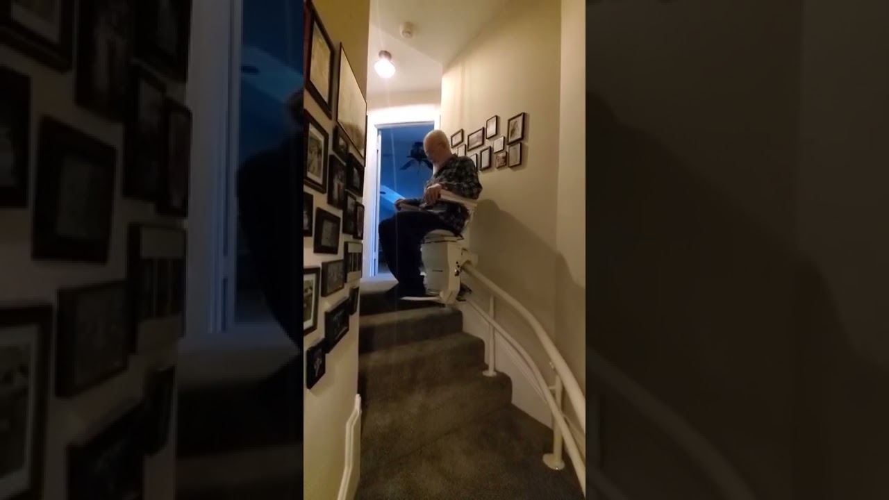 Curved Stairlift - Harmar Helix