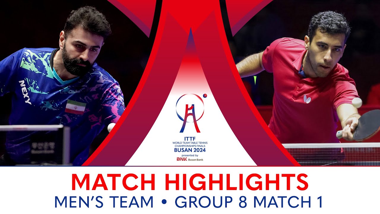 Noshad Alamiyan (IRI) vs Youssef Abdel-Aziz (EGY) | MT G8 - Match 1 | #ITTFWorlds2024