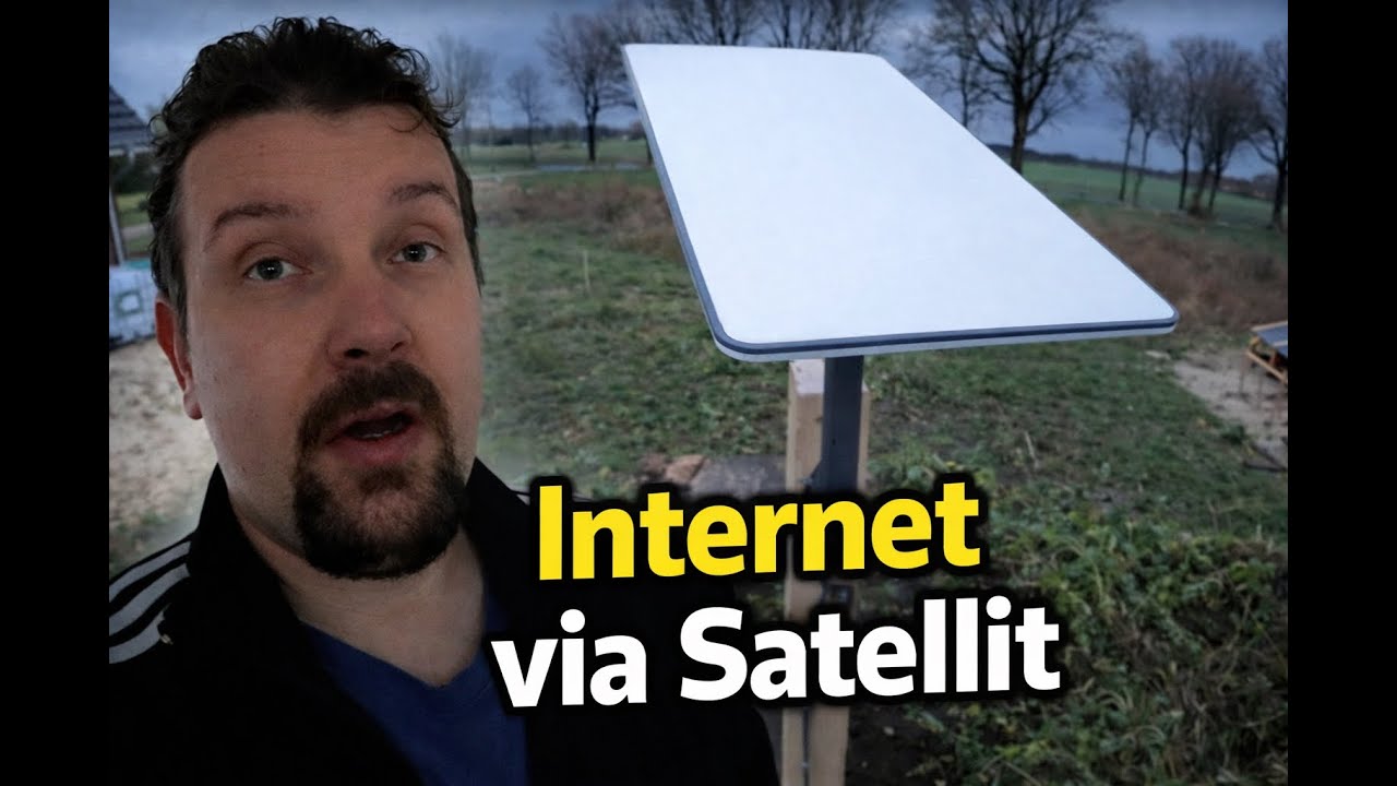 Internetverbindung via StarLink - zumindest erstmal als Provisorium...