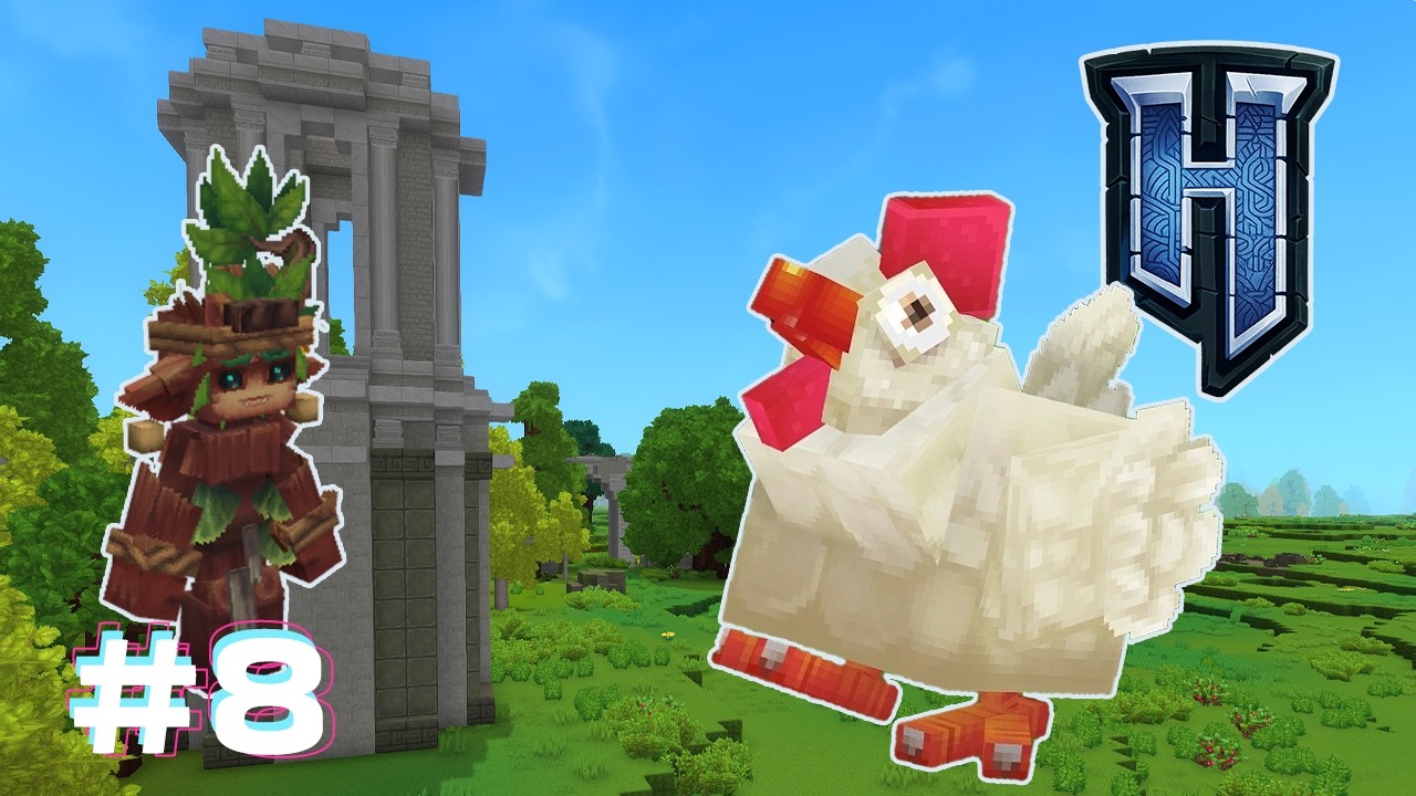 Kweebec Trading and Chickens - Hytale #08