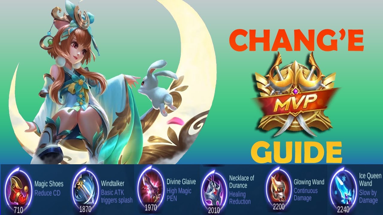 MOBILE LEGEND: CHANG'E MVP GUIDE IN 5 MINUTES