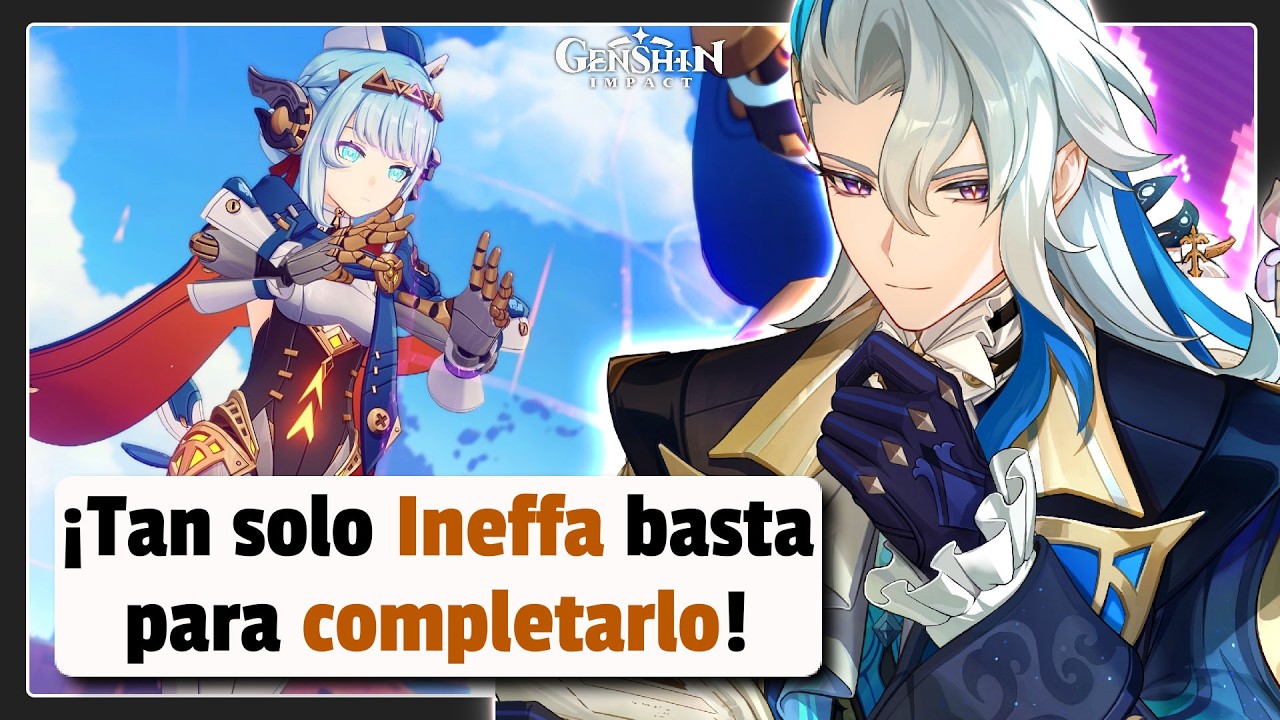 ¡No podía con el abismo hace años! Pero Ineffa y Neuvillette son letales | Genshin Impact