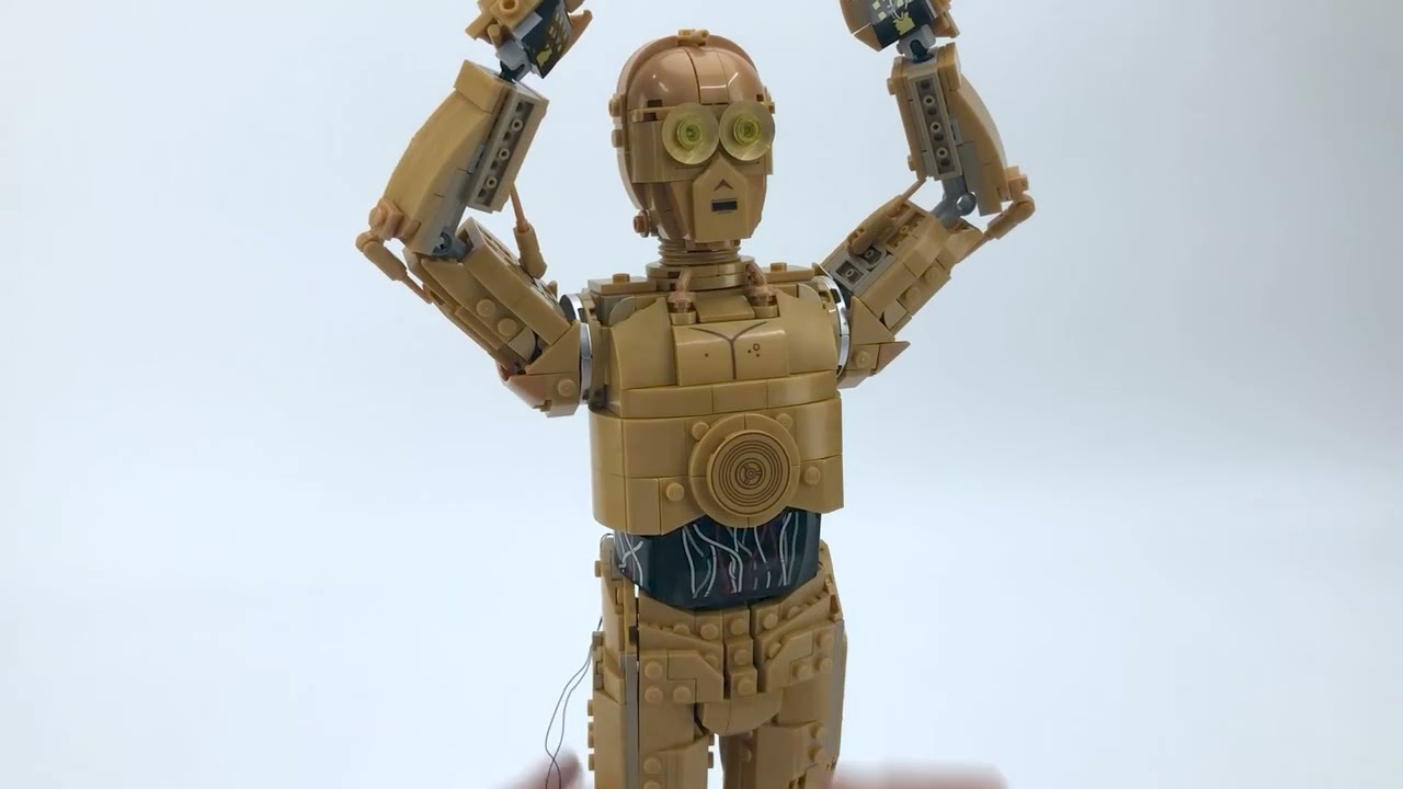 【LGK677 Installation Video】Lightailing Light Kit For C-3PO 75398