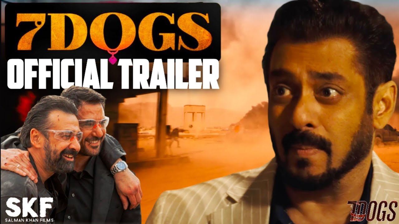 7 Dogs Trailer | Review/Reaction | The 7 Dogs Teaser | Salman Khan | Saudi's 1st Action Thriller😱