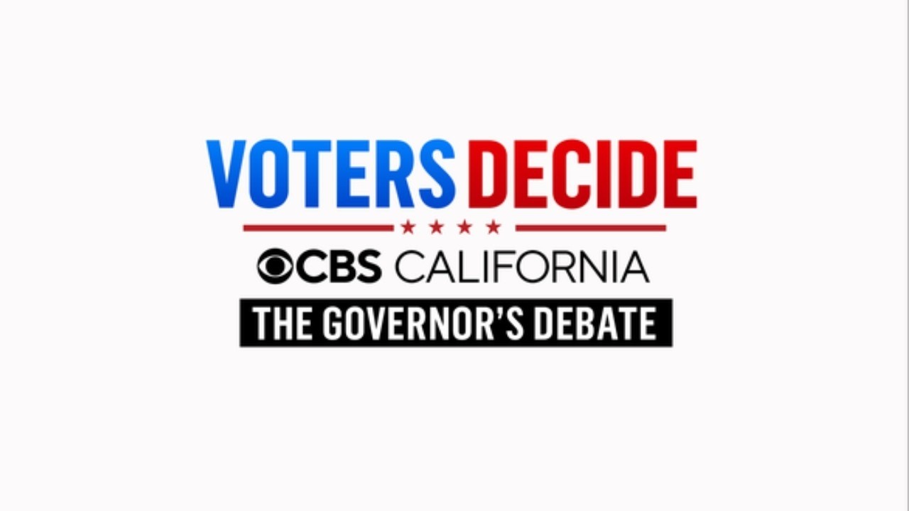 CBS California The Governor's Debate | Voters Decide