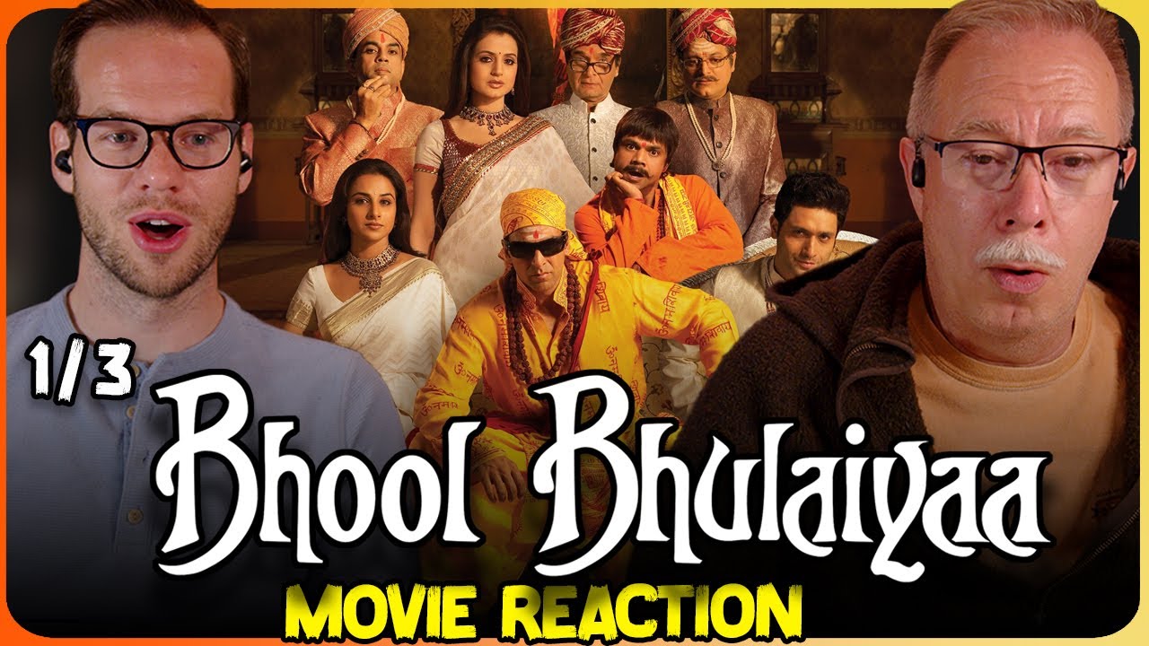 BHOOL BHULAIYAA Movie Reaction Part 1! | Akshay Kumar | Vidya Balan | Paresh Rawal | Priyadarshan