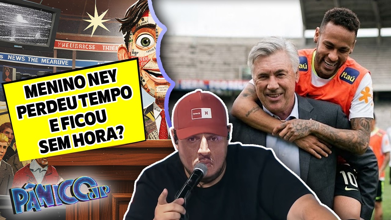 MANO BROWN SURTA COM ANCELOTTI: &ldquo;LEVA NEYMAR OU A COBRA VAI FUMAR!&rdquo;