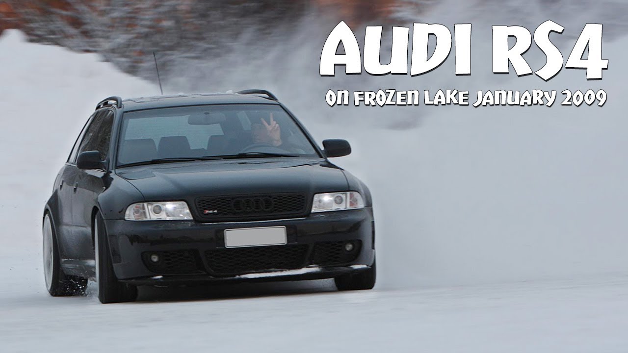 Audi RS4 Ice Drifting January 2009