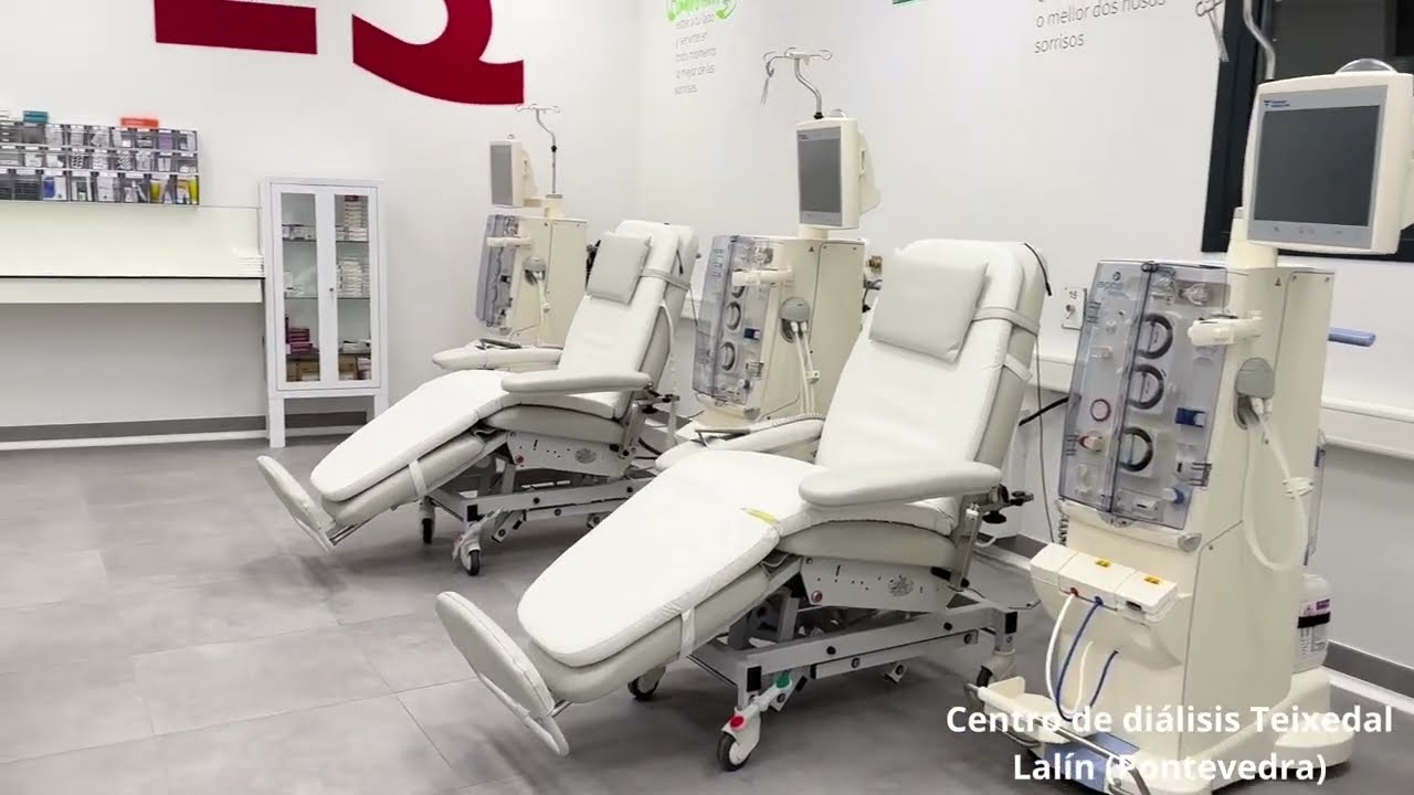 Instalaciones del centro de diálisis Teixedal de Lalín (Pontevedra)