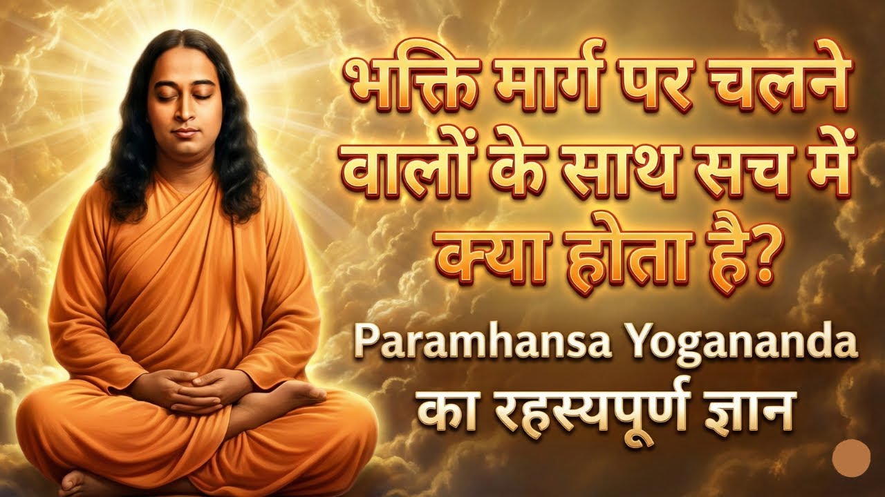 भक्ति मार्ग पर चलने वालों के साथ सच में क्या होता है? | Paramhansa Yogananda का रहस्यपूर्ण ज्ञान
